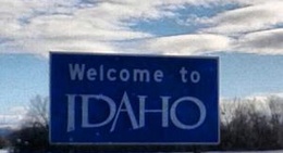 obrázek - Idaho Welcome Sign