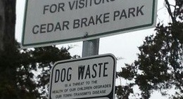 obrázek - Cedar Brake Park