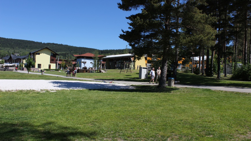 Apartmány Mirka Lipno - Apartmány Mirka Lipno - cyklostezka podél Lipna