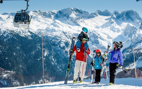 obrázek - Rakouské Alpy u skiareálu: Sporthotel