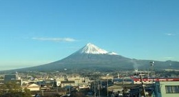 obrázek - 富士山のぞむ新幹線