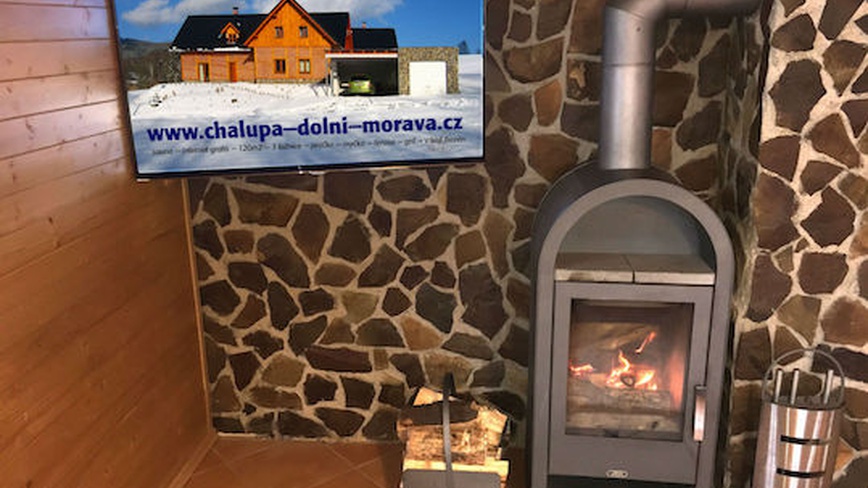 Chalupa Dolní Morava s privátní saunou - 121 cm LED FULL HD TV - 121 cm LED FULL HD TV