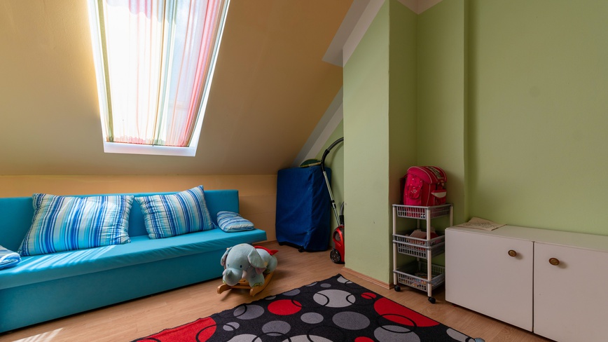 Ubytování u Sýkorů - Herna - dětský pokoj
