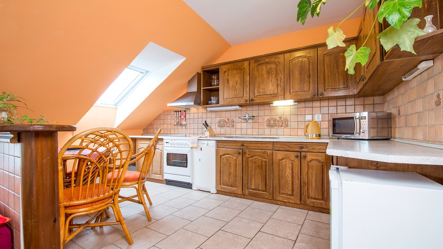 Penzion a restaurace U Třeboňského kola - Kuchyně - apartmán č.15