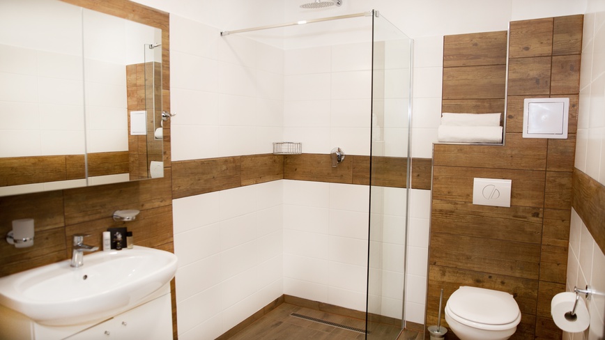 Penzion U Svaťoša - Koupelna Podzim