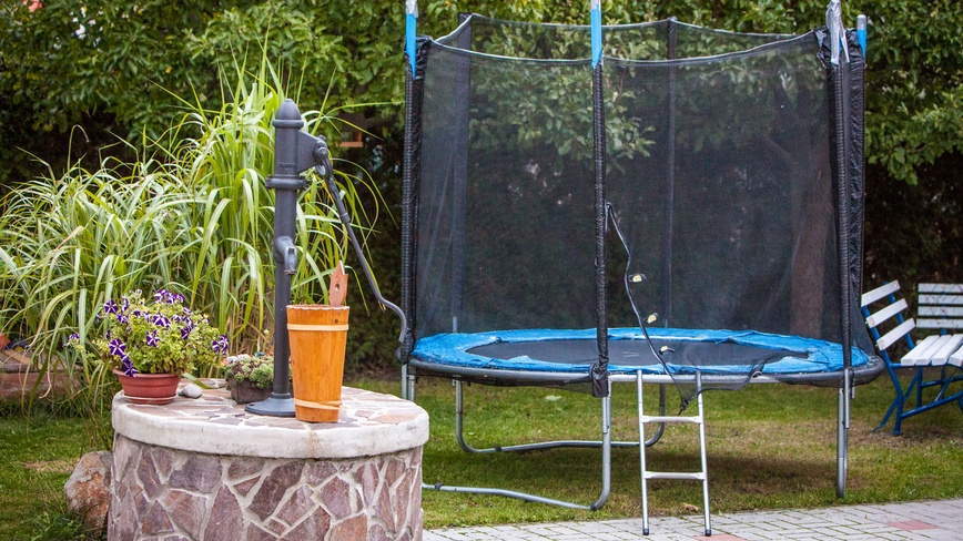 U Studny - Zahrada - Trampolína pro děti