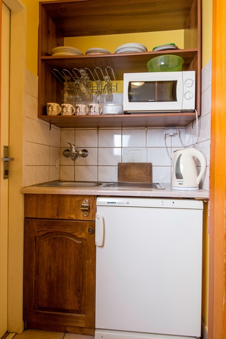 Penzion a restaurace U Třeboňského kola - Společná kuchyňka - na chodbě