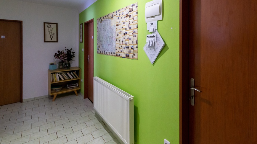 Ubytování u Sýkorů - hodba - vstupy do pokojů