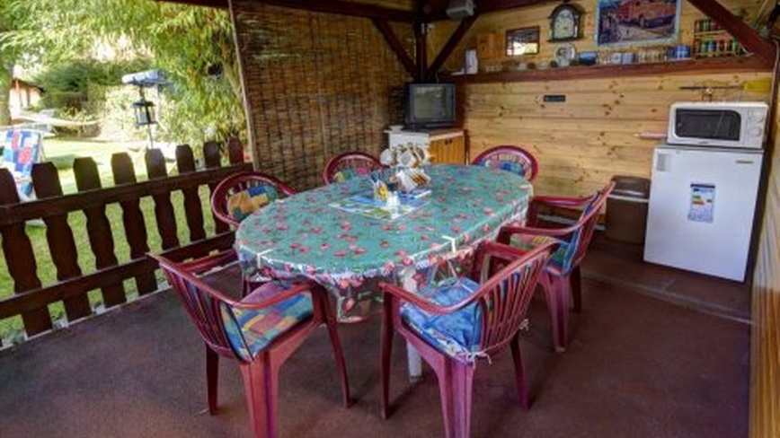 Pension Gábi - Posezení v altánku - Gábi I, posezení v altánku