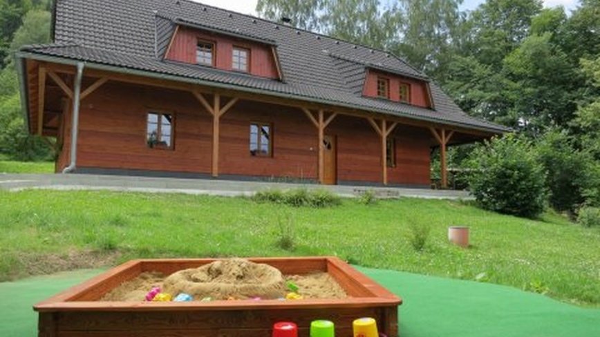 Chalupa Trojanka - Chalupa Beskydy - pískoviště