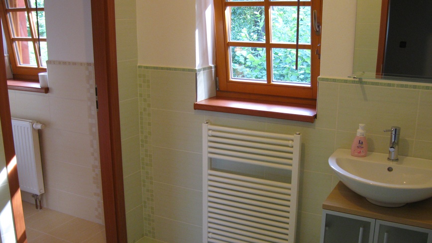 Chalupa Trojanka - Chalupa Beskydy - koupelna