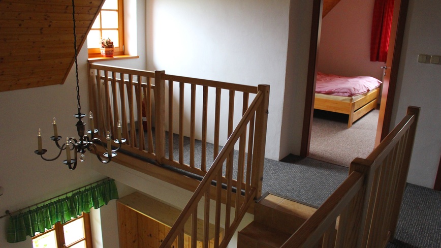 Chalupa Trojanka - Chalupa Beskydy - schodiště