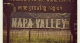 obrázek - "Welcome to Napa Valley" Sign