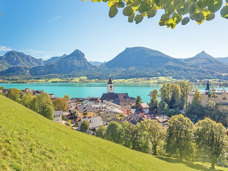 obrázek - Rakouské Alpy v hotelu přímo na břehu